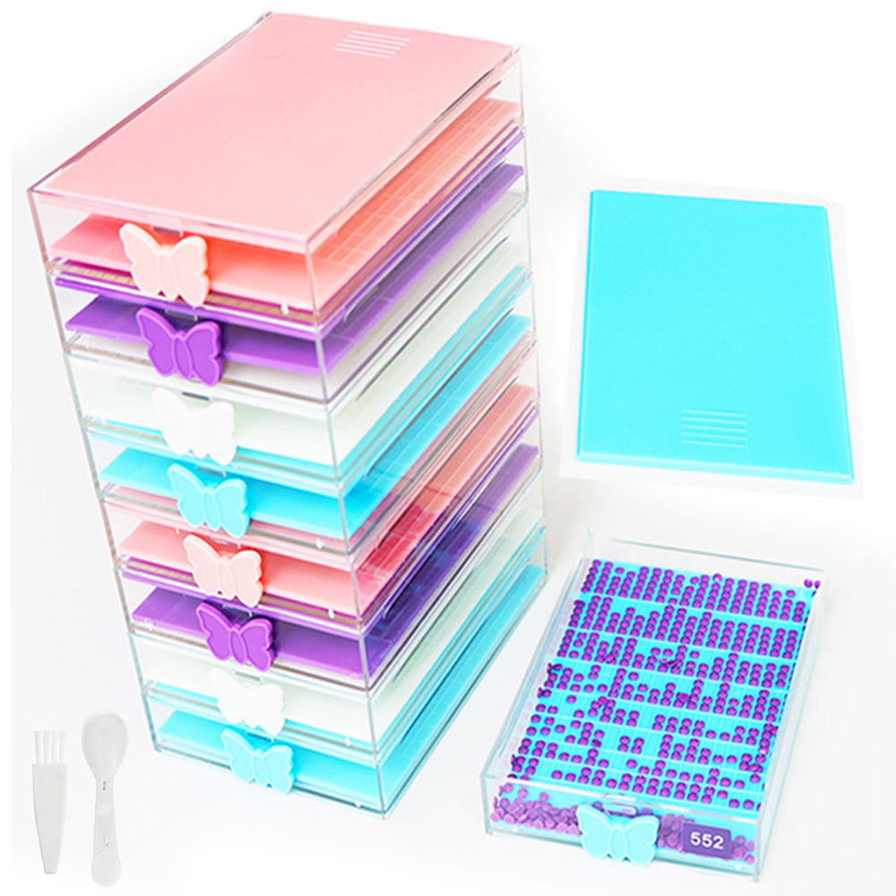 Embroidery Underlay - New Diamond Painting Tool Tray With