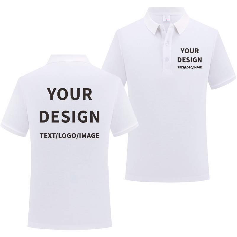 Summer Business Polo Custom Lo - Embroidery Design Logo ulasan dan harga