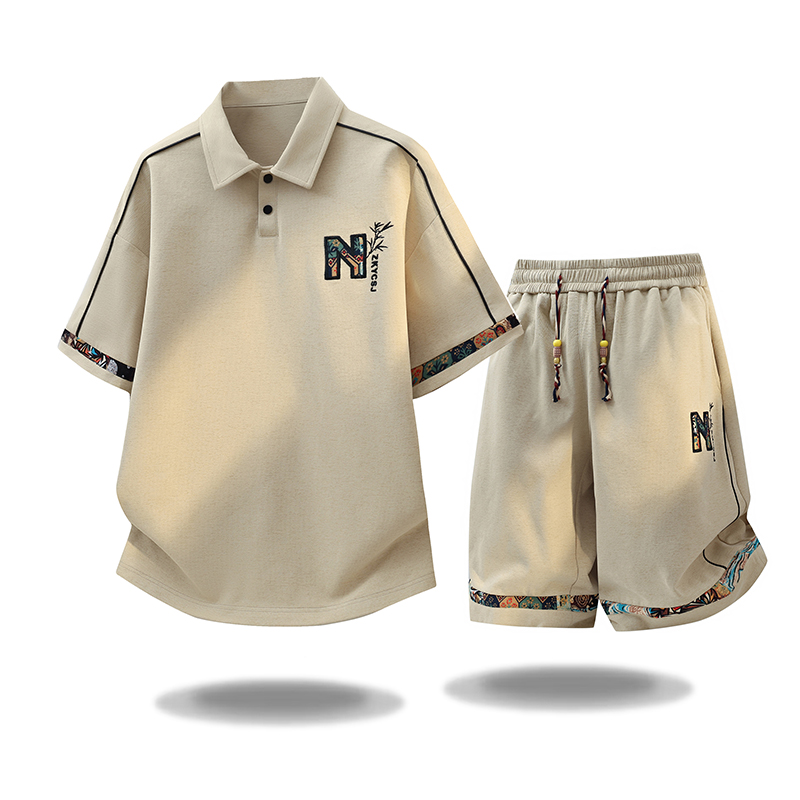 New Summer Fashion Trendy Outd - Embroidery Men Shirt ulasan dan harga