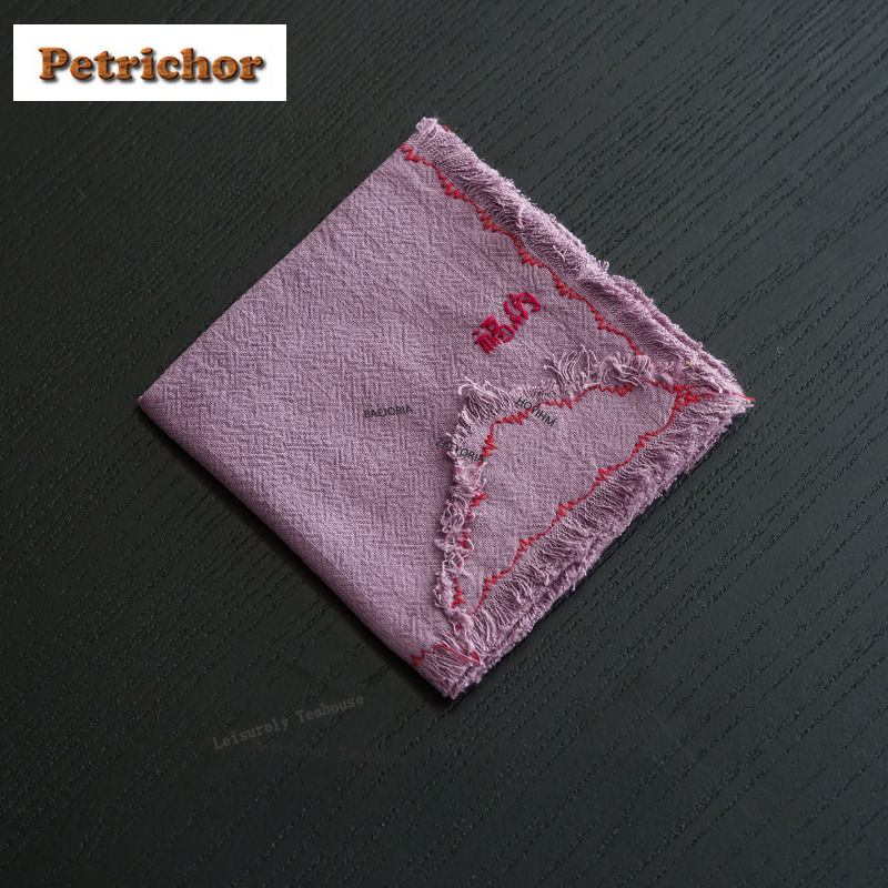 HOYIHM Cotton Linen Hand-sewn  - Embroidery Towel ulasan dan harga