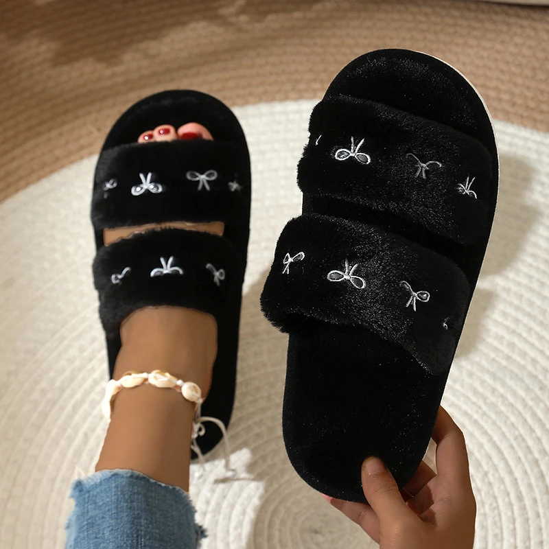 Fashion Bow Embroidery Fluffy  - Embroidery Design ulasan dan harga