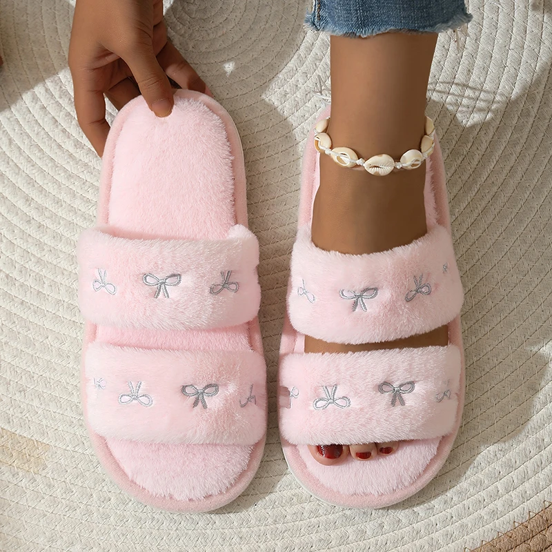 Fashion Bow Embroidery Fluffy  - Embroidery Design ulasan dan harga