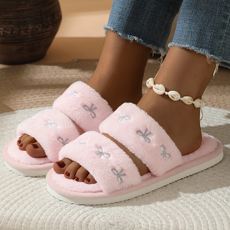 Fashion Bow Embroidery Fluffy  - Embroidery Design ulasan dan harga
