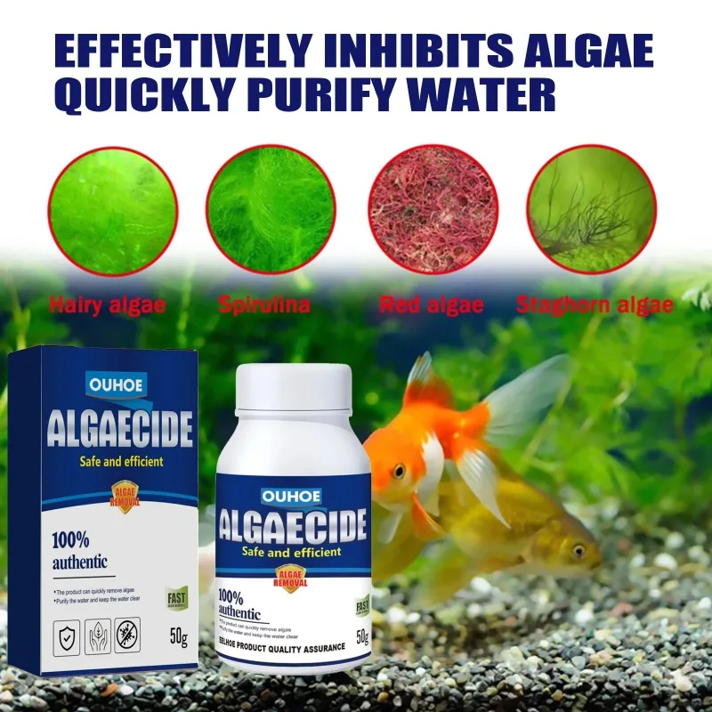 50g High Efficiency Algaecide  - Water Soluble Stabilizer ulasan dan harga