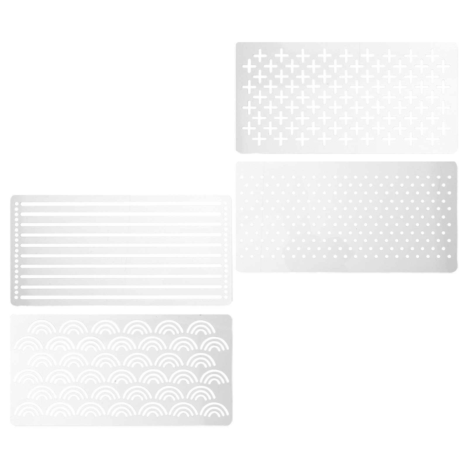 4Pcs Acrylic Quilting Template - Embroidery Quilting ulasan dan harga