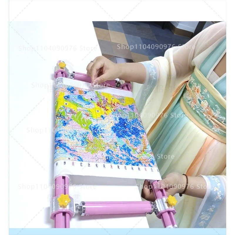 Colorful Four-Slot Sliding Rod - Embroidery Xpress ulasan dan harga