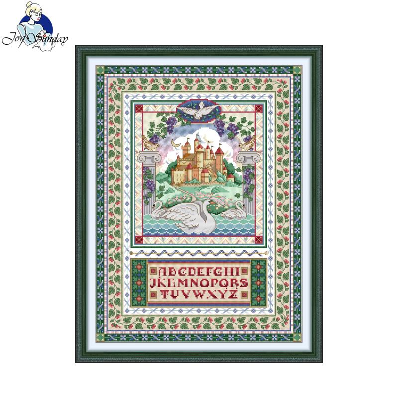Joy Sunday Cross Stitch Kits S - Embroidery Artist ulasan dan harga