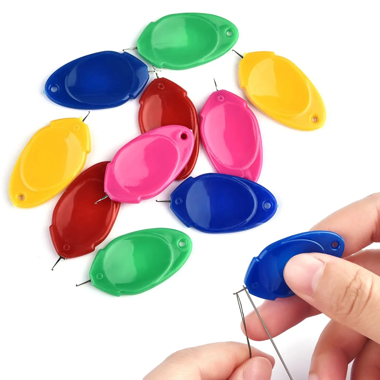 10pcs Needle Threader Elderly  - Embroidery Software ulasan dan harga