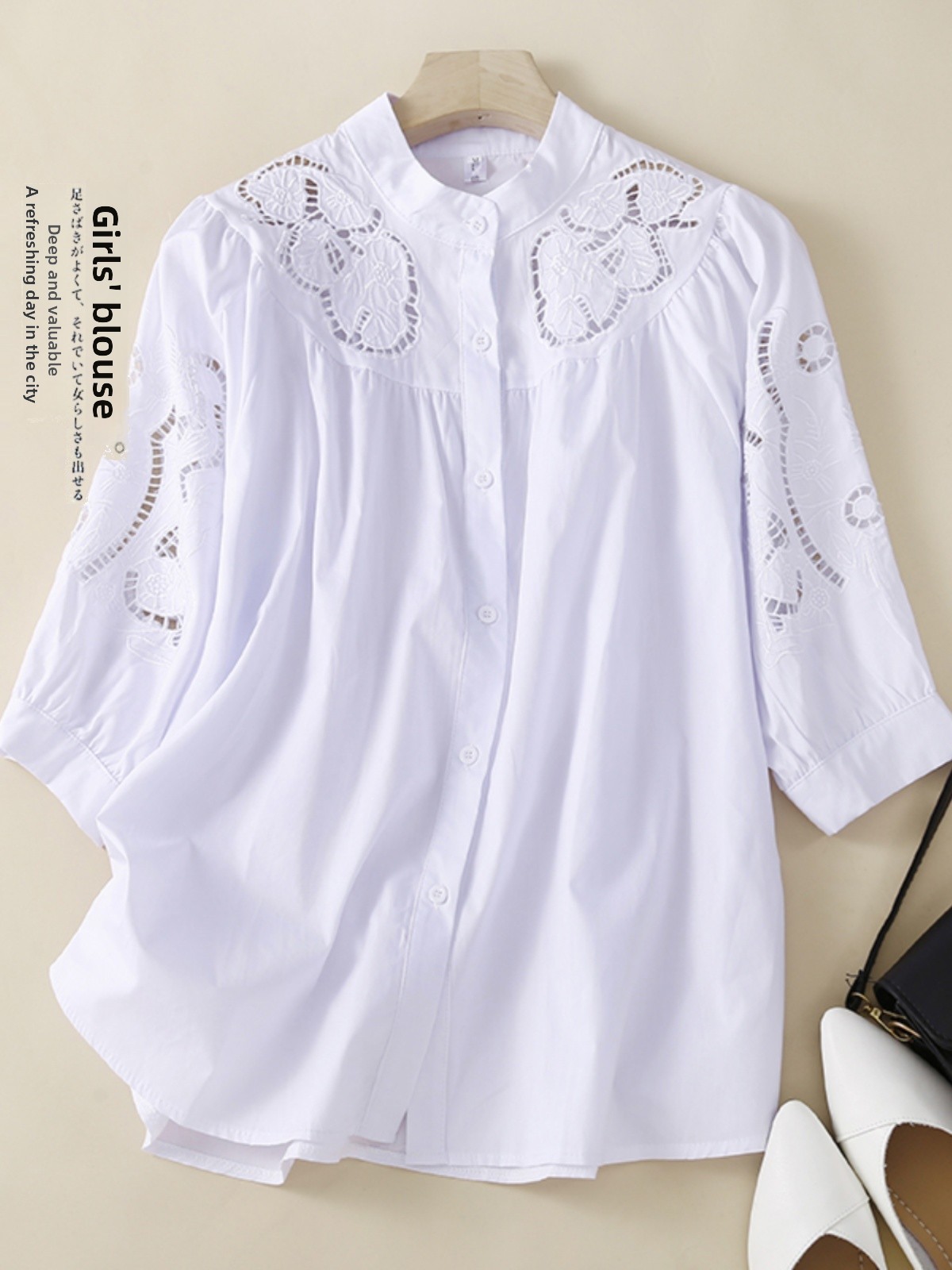 Retro Artistic Hollow Embroide - Embroidery Artist ulasan dan harga