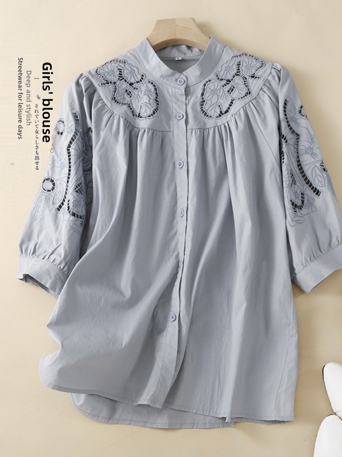 Retro Artistic Hollow Embroide - Embroidery Artist ulasan dan harga