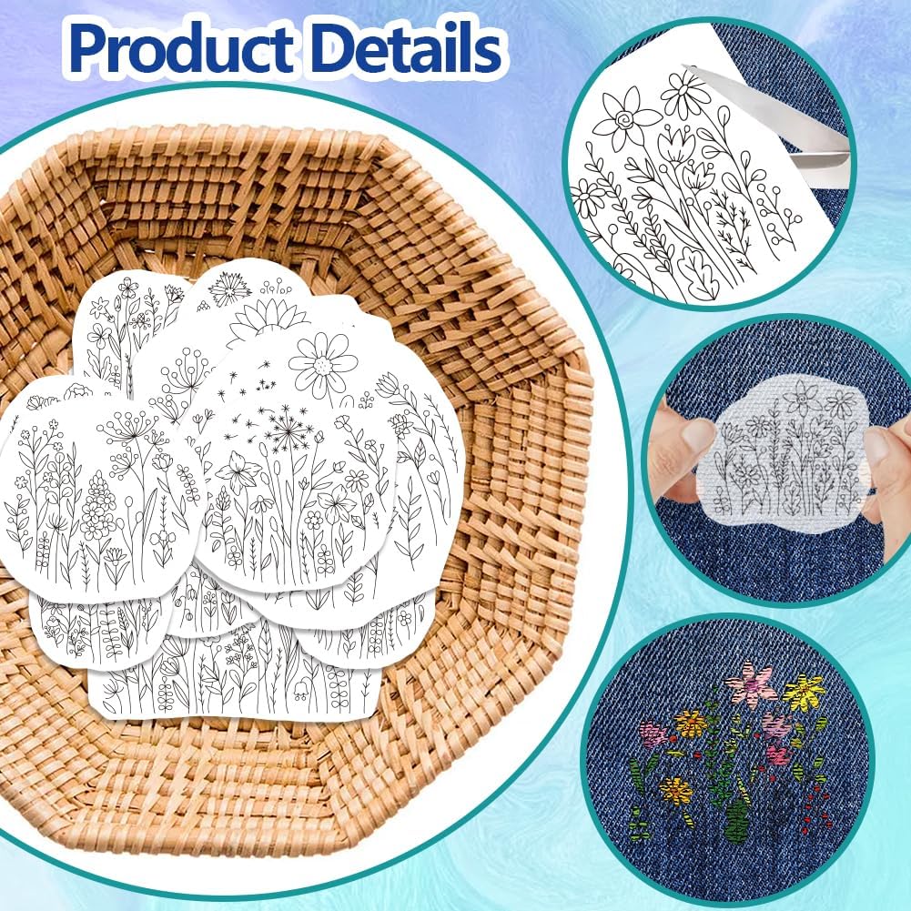 Water Soluble Embroidery Stabi - Water Soluble Stabilizer ulasan dan harga