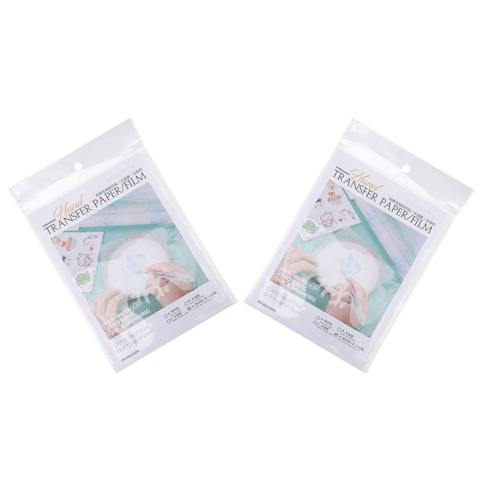 8 Pcs Embroidery Iron Backing  - Water Soluble Stabilizer ulasan dan harga
