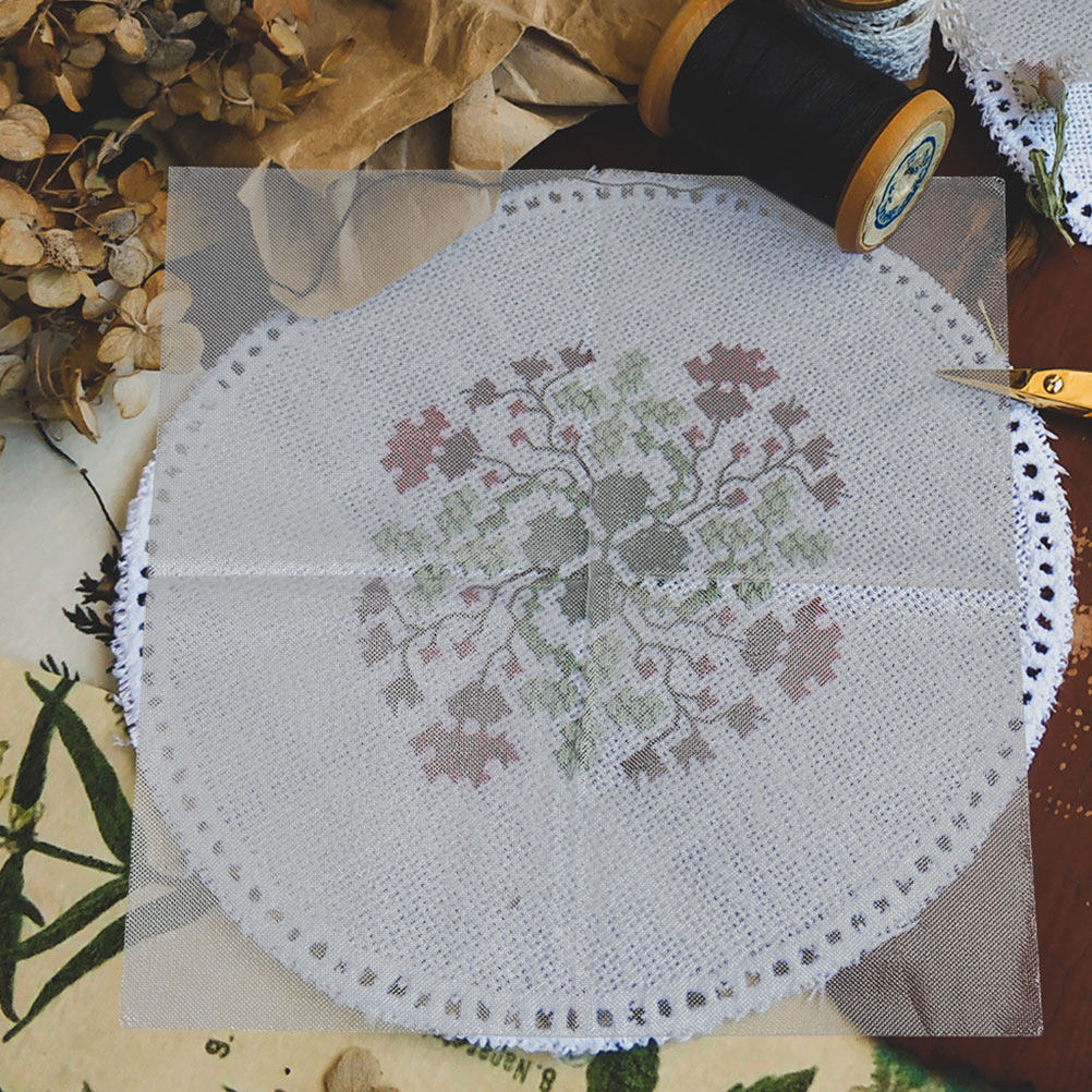 8 Pcs Embroidery Iron Backing  - Water Soluble Stabilizer ulasan dan harga