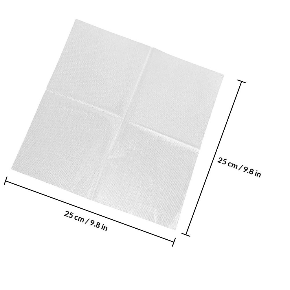 8 Pcs Embroidery Iron Backing  - Water Soluble Stabilizer ulasan dan harga
