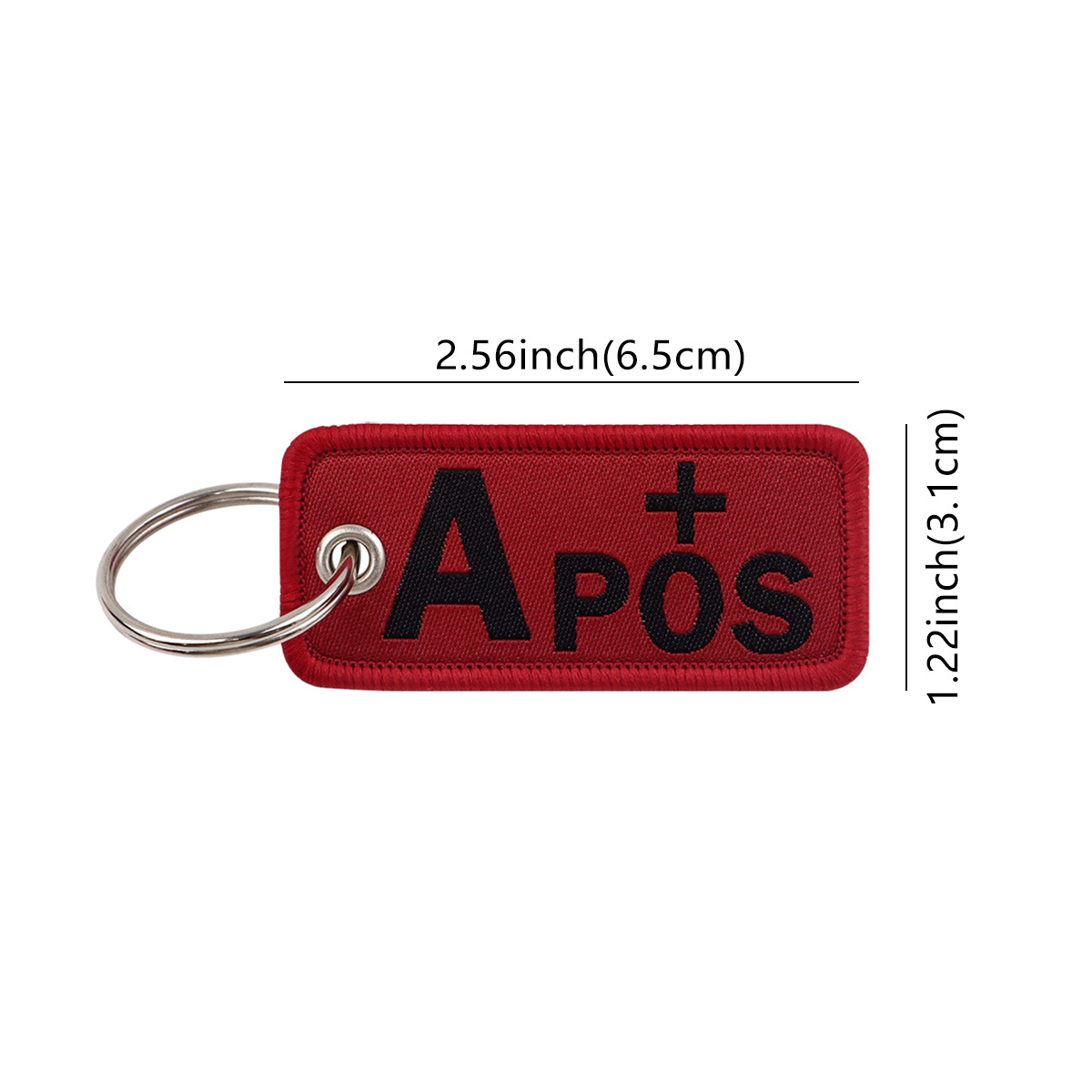 RED Blood Type Embroidery Key  - Embroidery Fonts ulasan dan harga