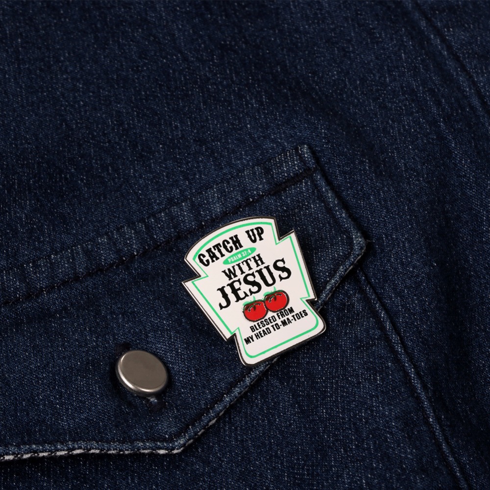 Catch Up With Jesus Christian  - Embroidery Jesus ulasan dan harga