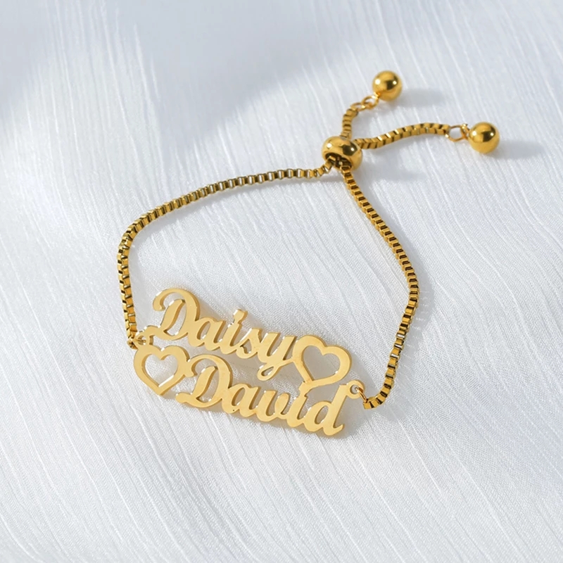Atoztide Custom 1-2 Names Brac - Embroidery Charm ulasan dan harga