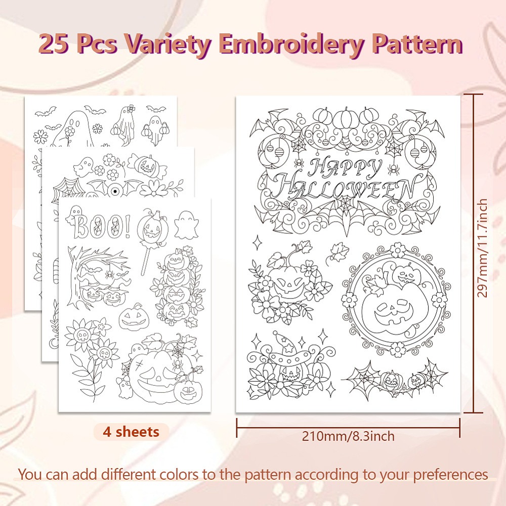 Water Soluble Embroidery Patte - Water Soluble Stabilizer ulasan dan harga