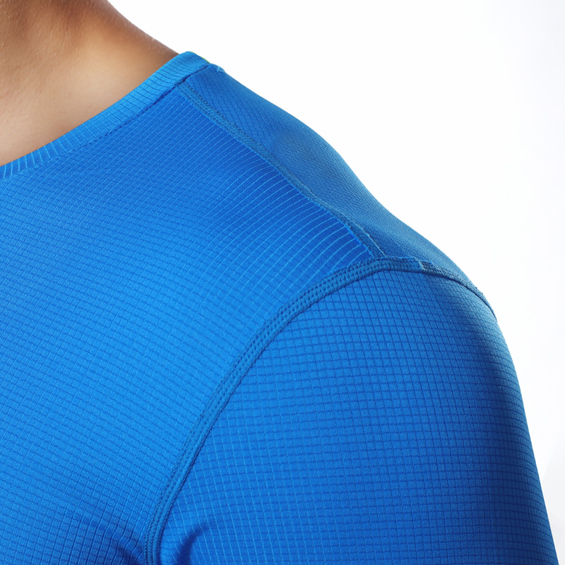 Sports quick drying long sleev - Embroidery Men Shirt ulasan dan harga