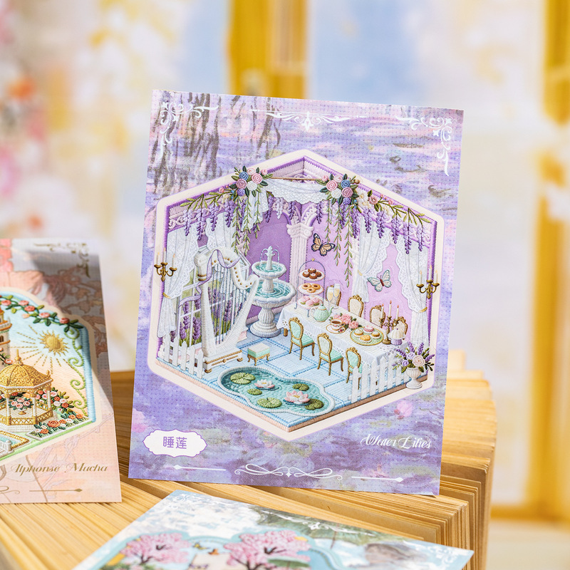 24Pcs Mini Imitation Embroider - Embroidery Journal Book ulasan dan harga