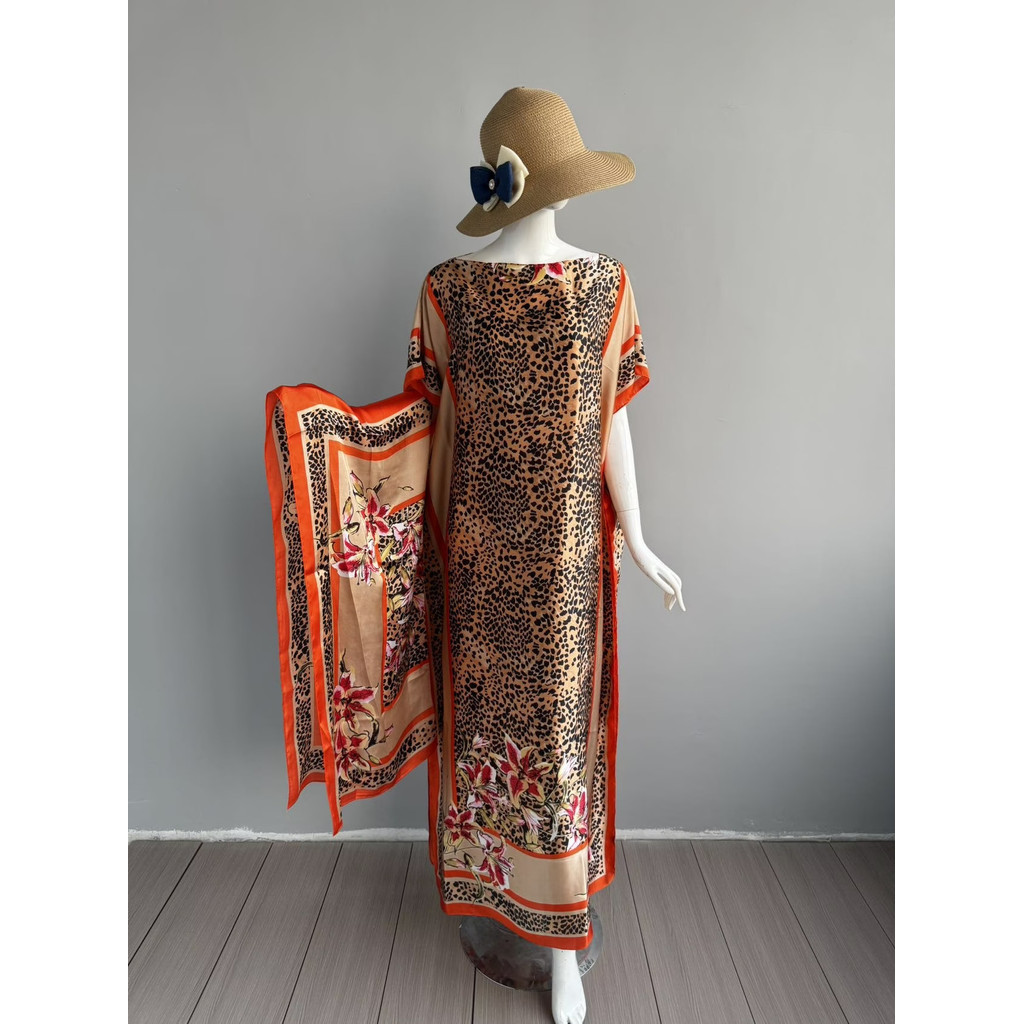 New Plus Size Baju Kaftan Wome - Embroidery Baju ulasan dan harga