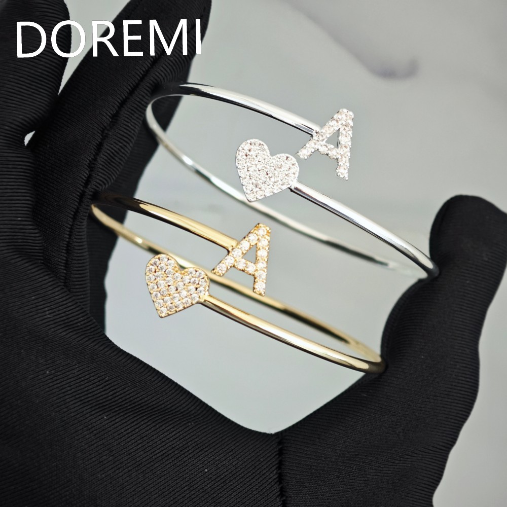 DOREMI 9mm Initial Letter Pers - Embroidery Charm ulasan dan harga