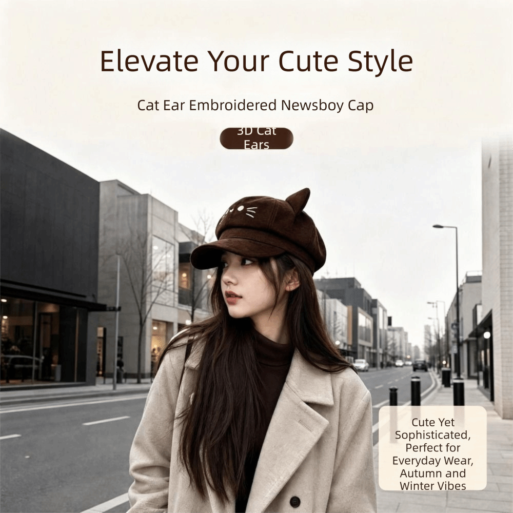 Cute Embroidery Embroidered Ca - Embroidery Artist ulasan dan harga
