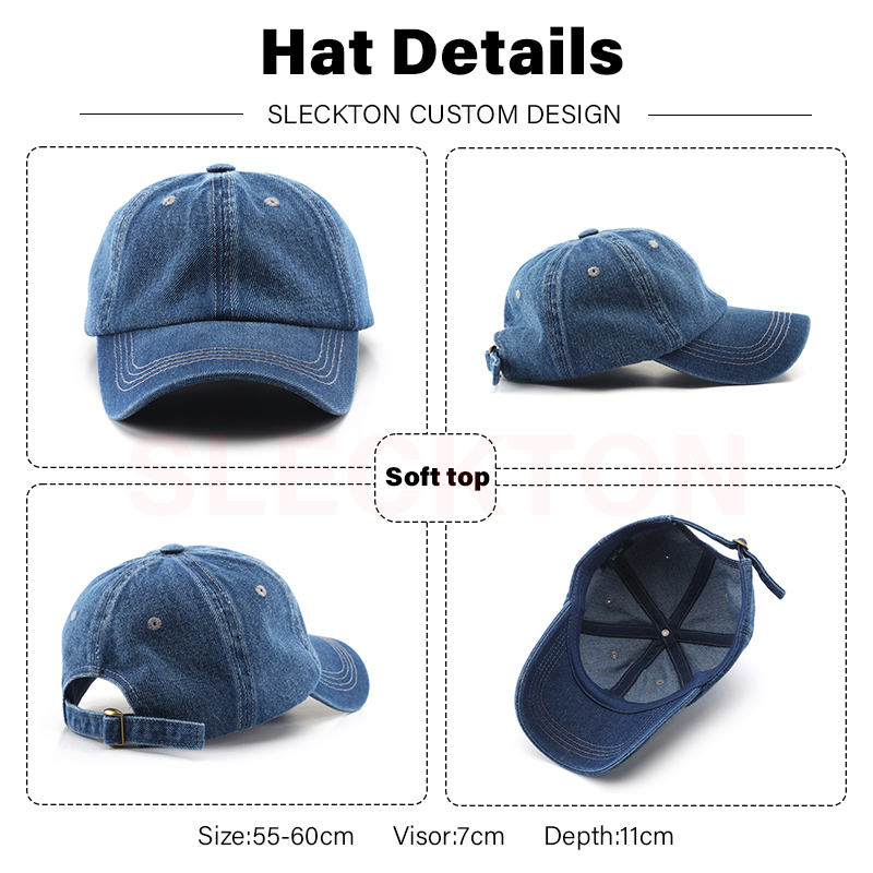 SLECKTON Custom Hat Logo Embro - Embroidery Design Logo ulasan dan harga