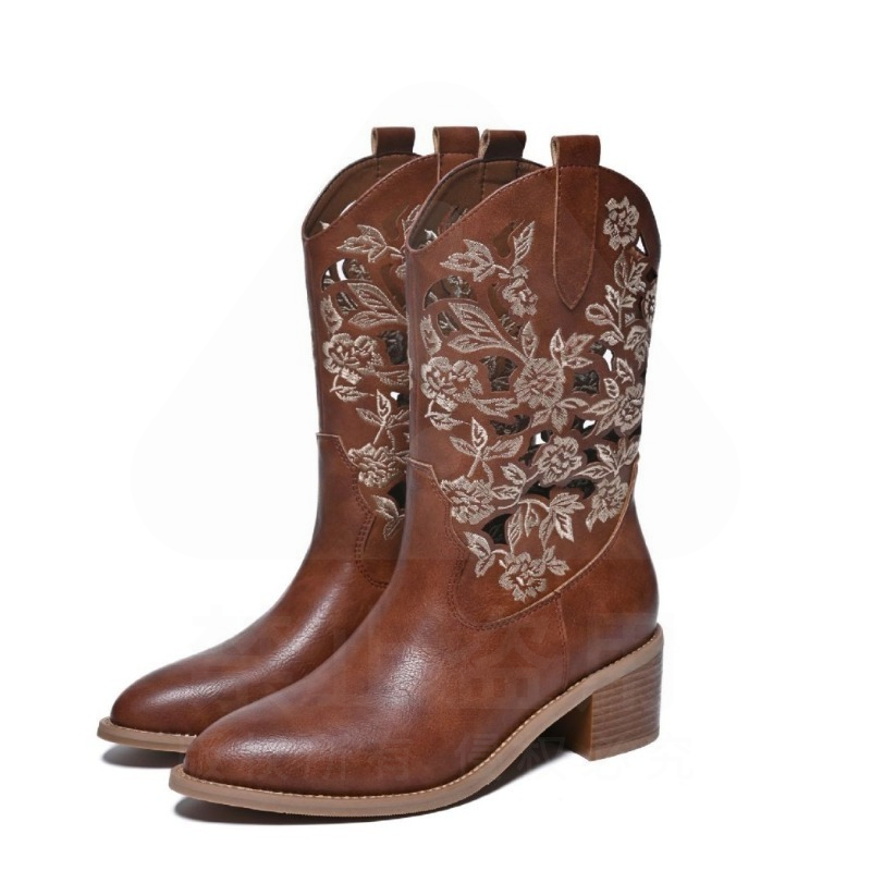 Retro Women Shoes Exquisite Ge - Embroidery Design ulasan dan harga