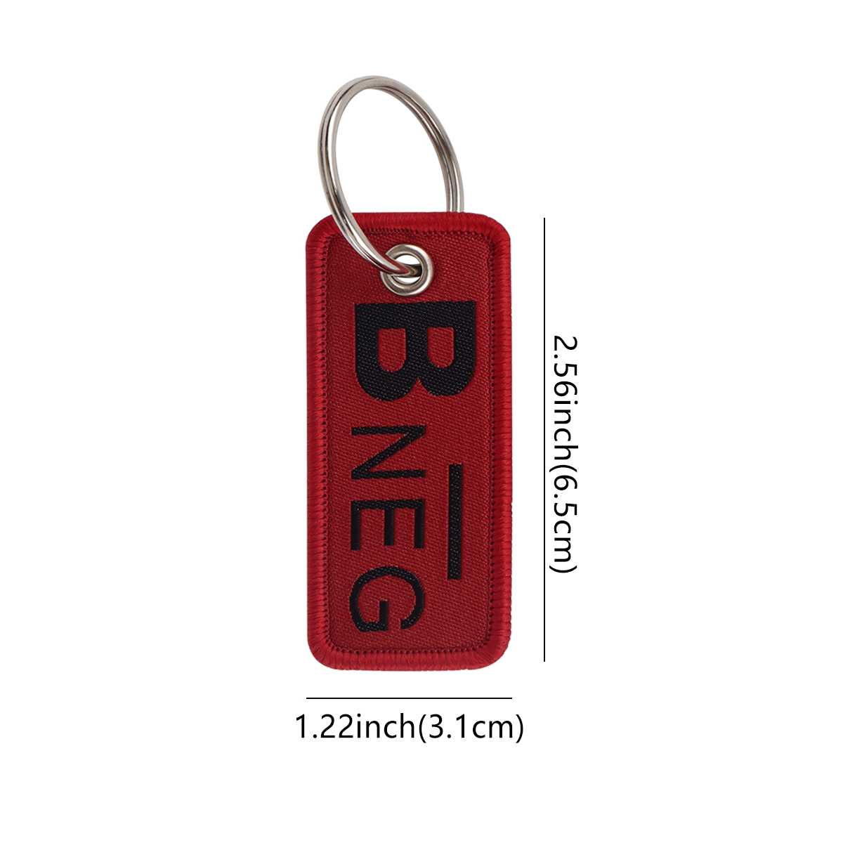 Blood Type Embroidery Key Fobs - Embroidery Fonts ulasan dan harga