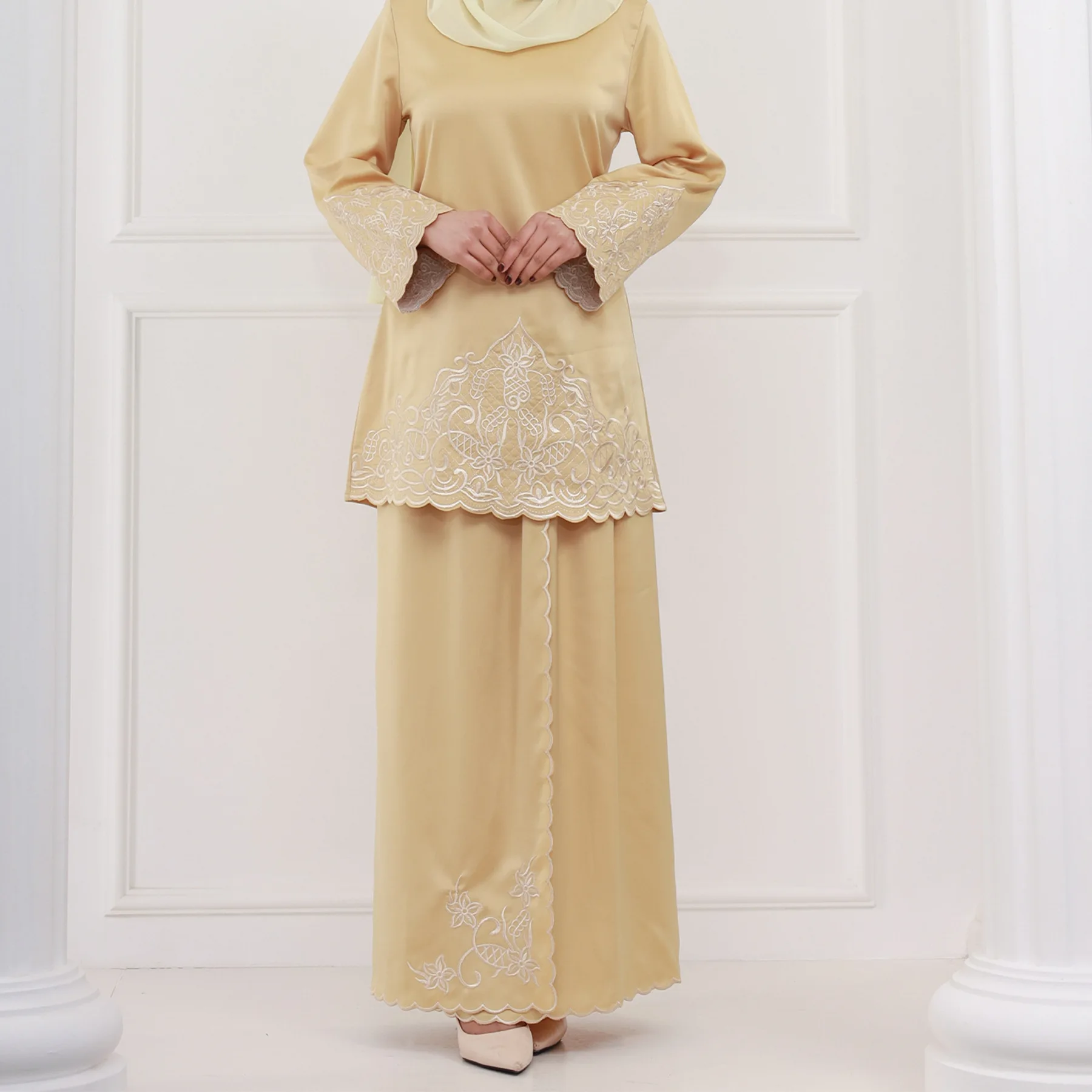 Turkey Ramadan Muslim Sets Wom - Embroidery Baju ulasan dan harga