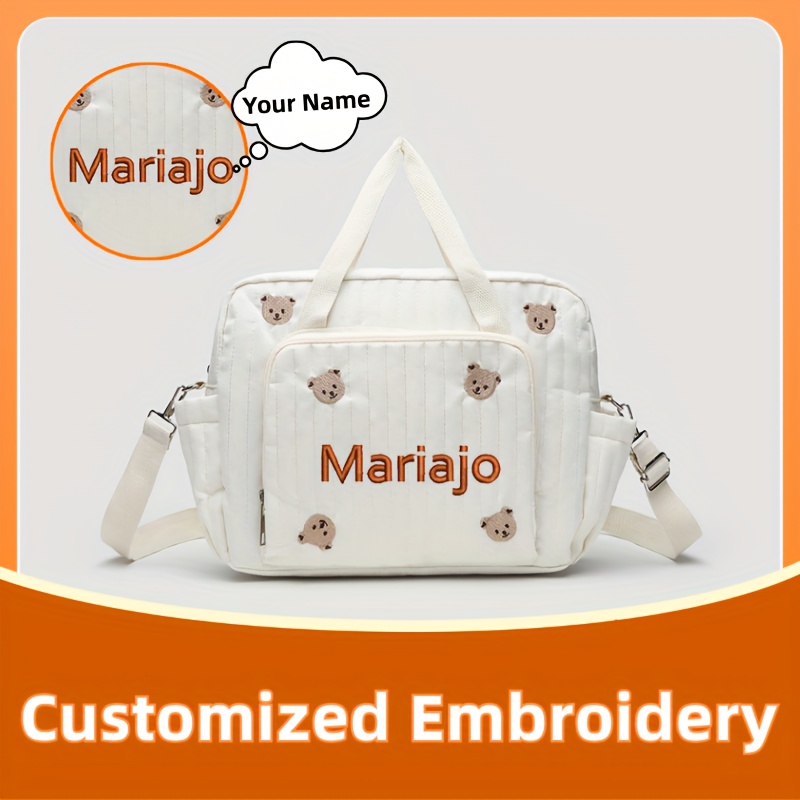 1PC Bear & tulip Pattern Trave - Embroidery Fonts ulasan dan harga