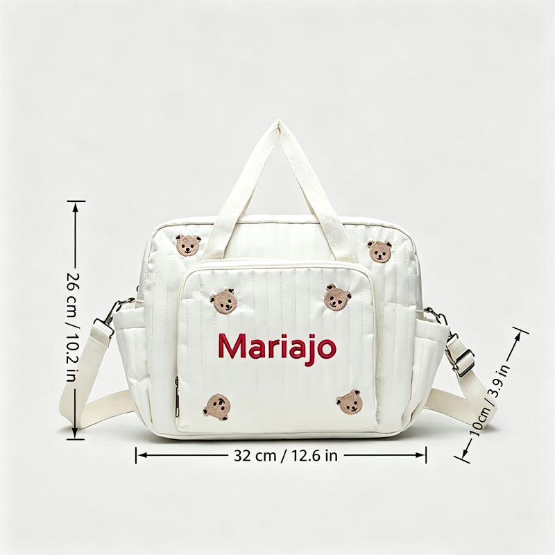 1PC Bear & tulip Pattern Trave - Embroidery Fonts ulasan dan harga