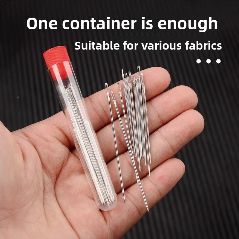 304 Stainless Steel Large Eye  - Embroidery Quilting ulasan dan harga