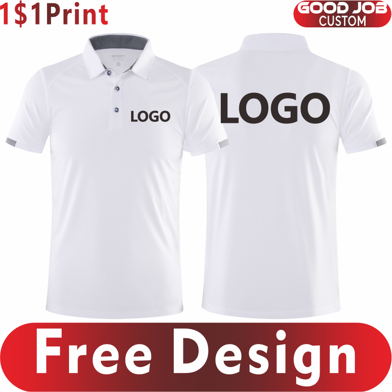 Quick-drying Sports Polo Shirt - Embroidery Design Logo ulasan dan harga