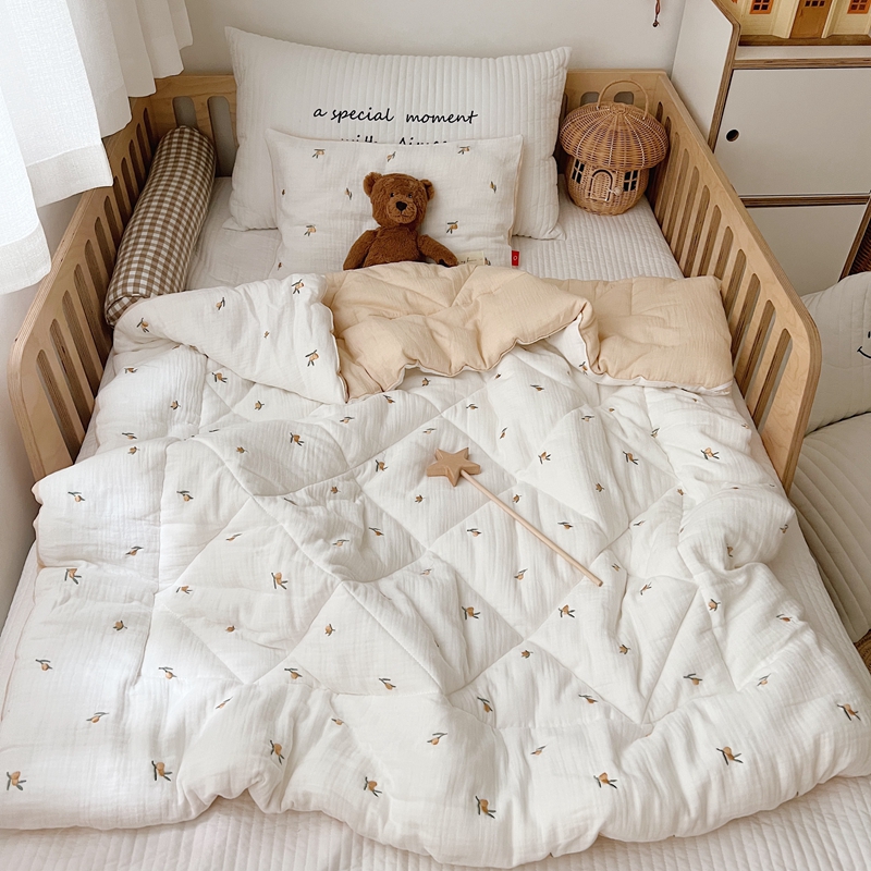 Baby Winter Quilt Kids Cotton  - Embroidery Quilting ulasan dan harga