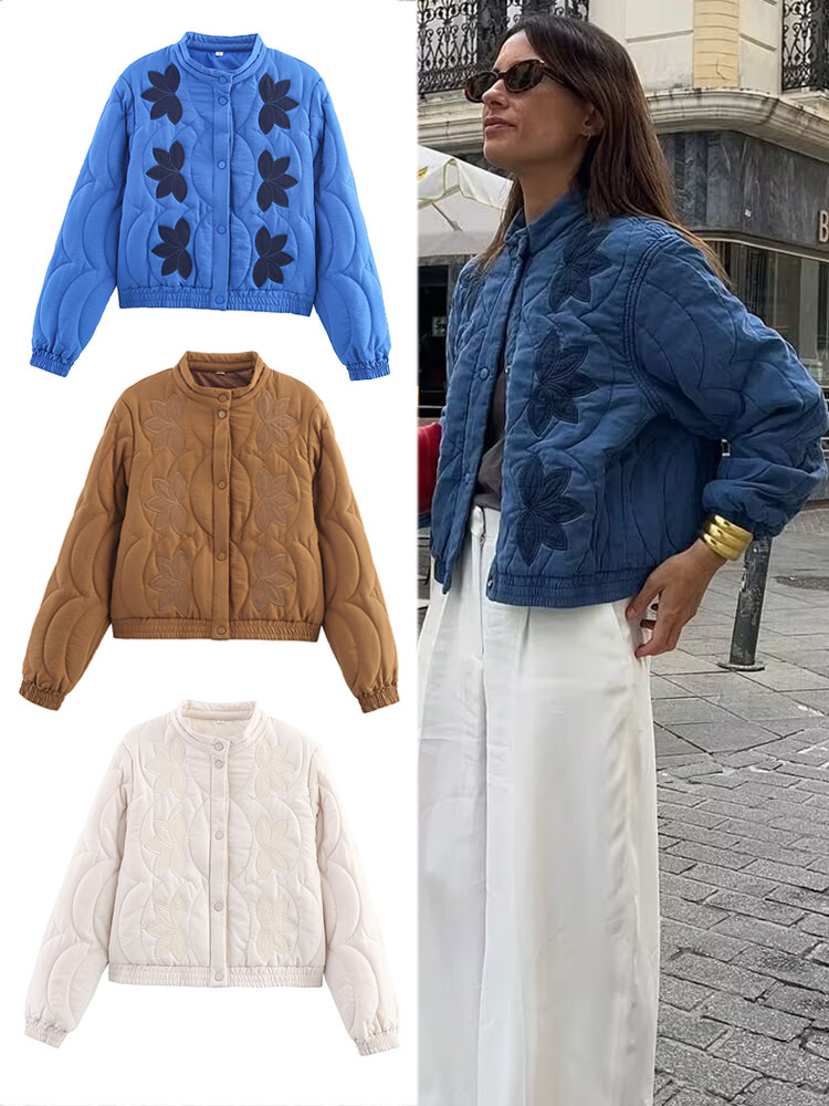 HH 2025 Autumn Women Quilted C - Embroidery Quilting ulasan dan harga