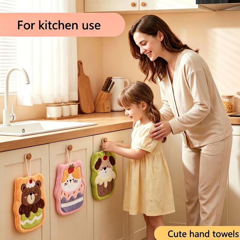 Cure Cake Animal Wiping Towel  - Embroidery Towel ulasan dan harga