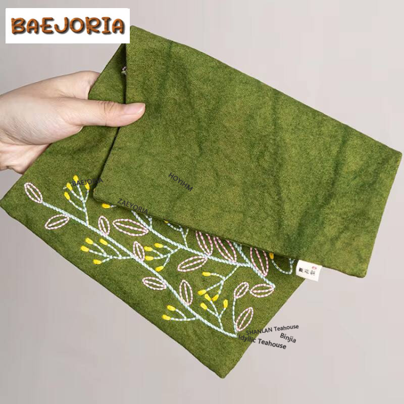 National Style Handmade Embroi - Embroidery Towel ulasan dan harga