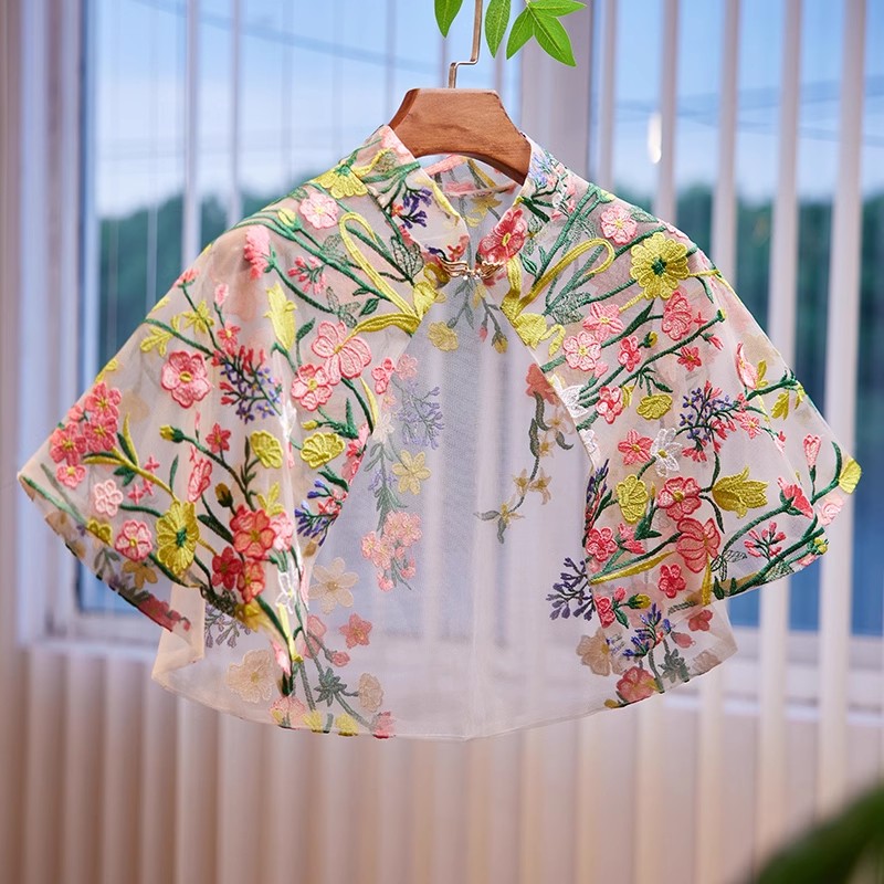Women's Spring Summer Floral E - Embroidery Underlay ulasan dan harga