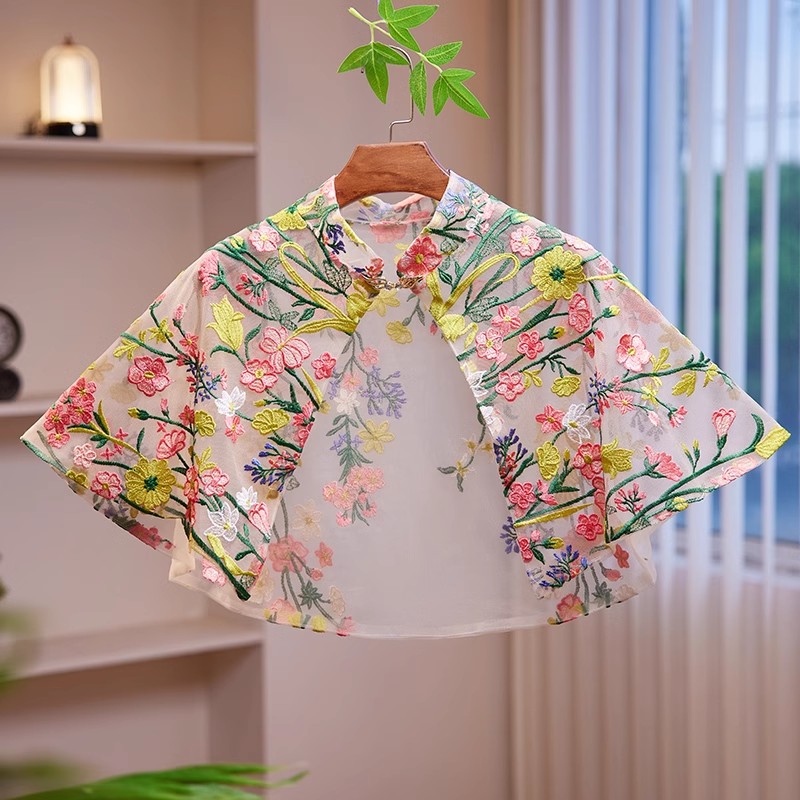 Women's Spring Summer Floral E - Embroidery Underlay ulasan dan harga