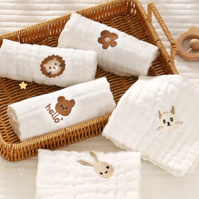 2/3/5pcs Baby Towels Toddler S - Embroidery Towel ulasan dan harga